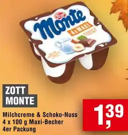 Handelshof Zott monte Angebot