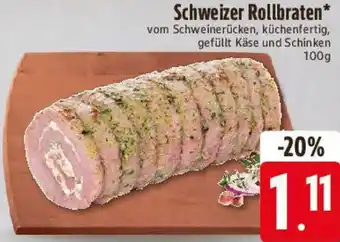 Edeka Schweizer Rollbraten Angebot