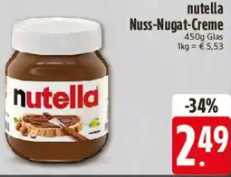Edeka Nutella Nuss-Nugat-Creme Angebot
