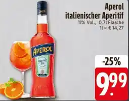 Edeka Aperol italienischer Aperitif Angebot