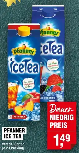 Handelshof Pfanner ice tea Angebot
