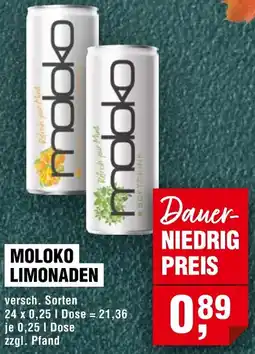 Handelshof Moloko limonaden Angebot