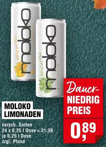 Handelshof Moloko limonaden Angebot