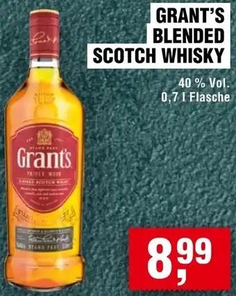 Handelshof Grant's blended scotch whisky Angebot