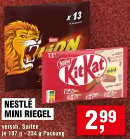 Handelshof Nestlé mini riegel Angebot