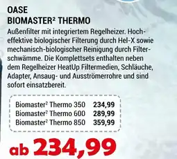 Zookauf Oase biomaster² thermo 350 Angebot