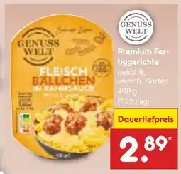 Netto Marken-Discount Genuss welt premium fertiggerichte Angebot