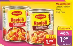Netto Marken-Discount Maggi ravioli Angebot