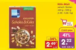 Netto Marken-Discount Kölln müsli Angebot