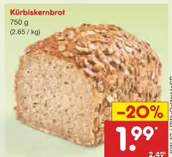 Netto Marken-Discount Kürbiskernbrot Angebot