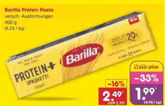 Netto Marken-Discount Barilla protein pasta Angebot