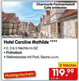 Netto Marken-Discount Hotel caroline mathilde Angebot