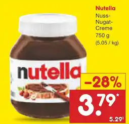 Netto Marken-Discount Nutella nuss-nugat-creme Angebot