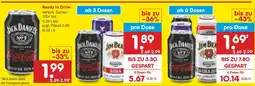 Netto Marken-Discount Jack daniels ready to drink Angebot