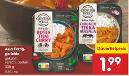 Netto Marken-Discount Genuss welt rotes thai curry Angebot