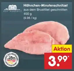 Netto Marken-Discount Gut ponholz hähnchen-minutenschnitzel Angebot