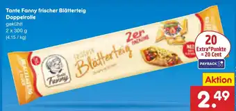 Netto Marken-Discount Tante fanny frischer blätterteig doppelrolle Angebot