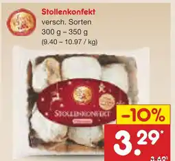 Netto Marken-Discount Stollenkonfekt Angebot
