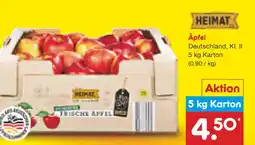 Netto Marken-Discount Heimat äpfel Angebot