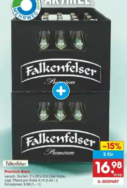 Netto Marken-Discount Falkenfelser premium biere Angebot