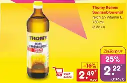 Netto Marken-Discount Thomy reines sonnenblumenöl Angebot