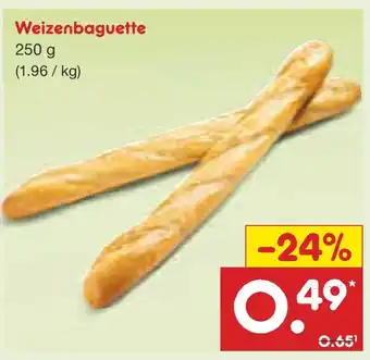 Netto Marken-Discount Weizenbaguette Angebot
