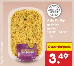 Netto Marken-Discount Asia fertiggerichte Angebot