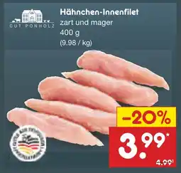Netto Marken-Discount Gut ponholz hähnchen-innenfilet Angebot