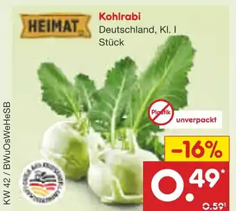 Netto Marken-Discount Heimat kohlrabi Angebot