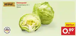 Netto Marken-Discount Heimat eisbergsalat Angebot