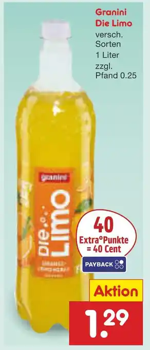 Netto Marken-Discount Granini die limo Angebot