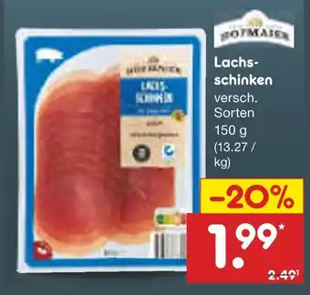 Netto Marken-Discount Lachsschinken Angebot