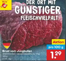 Netto Marken-Discount Brust vom jungbullen Angebot