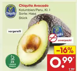 Netto Marken-Discount Chiquita chiquita avocado Angebot