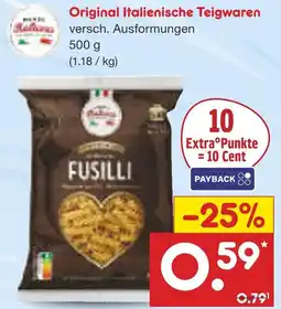 Netto Marken-Discount Original italienische teigwaren Angebot