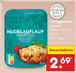 Netto Marken-Discount Genuss welt nudelauflauf napoli Angebot