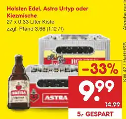 Netto Marken-Discount Holsten edel Angebot