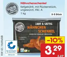 Netto Marken-Discount Hähnchenschenkel Angebot