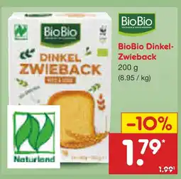 Netto Marken-Discount Biobio dinkel-zwieback Angebot