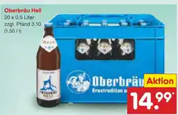 Netto Marken-Discount Oberbräu hell Angebot