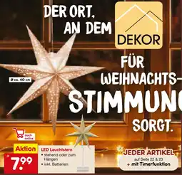 Netto Marken-Discount Led leuchtstern Angebot