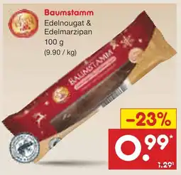 Netto Marken-Discount Baumstamm Angebot