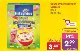 Netto Marken-Discount Hitschies saure drachenzungen crispies Angebot