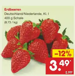 Netto Marken-Discount Erdbeeren Angebot