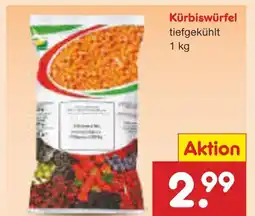 Netto Marken-Discount Kürbiswürfel Angebot