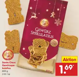 Netto Marken-Discount Santa claus gewürzspekulatius Angebot