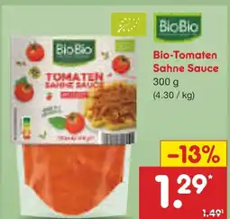 Netto Marken-Discount Biobio bio-tomaten sahne sauce Angebot