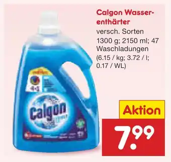 Netto Marken-Discount Calgon wasserenthärter Angebot