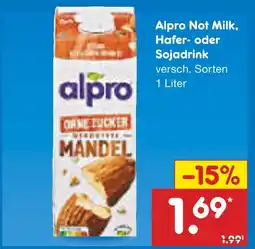 Netto Marken-Discount Alpro not milk Angebot