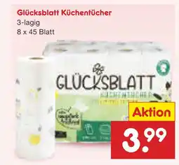 Netto Marken-Discount Glücksblatt küchentücher Angebot